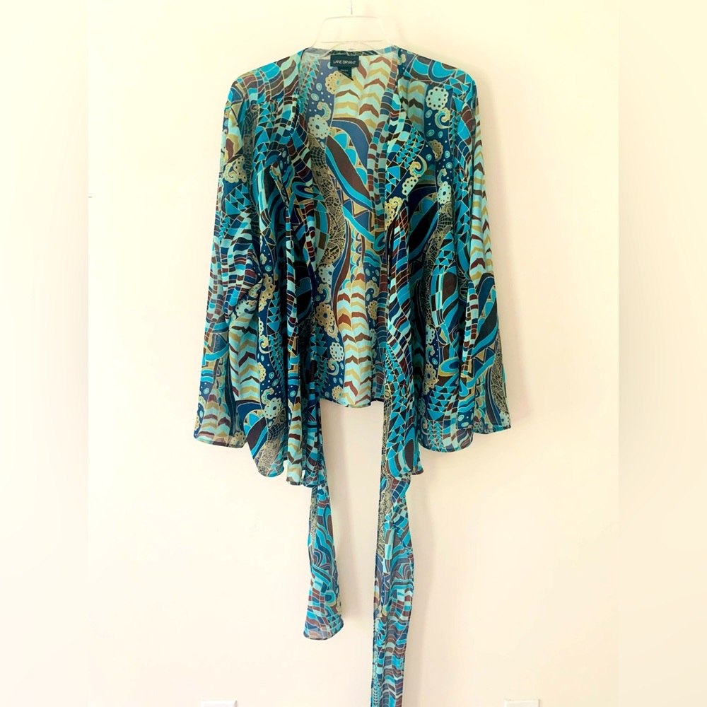 Lane Bryant Top W/ Tie Size 22/24